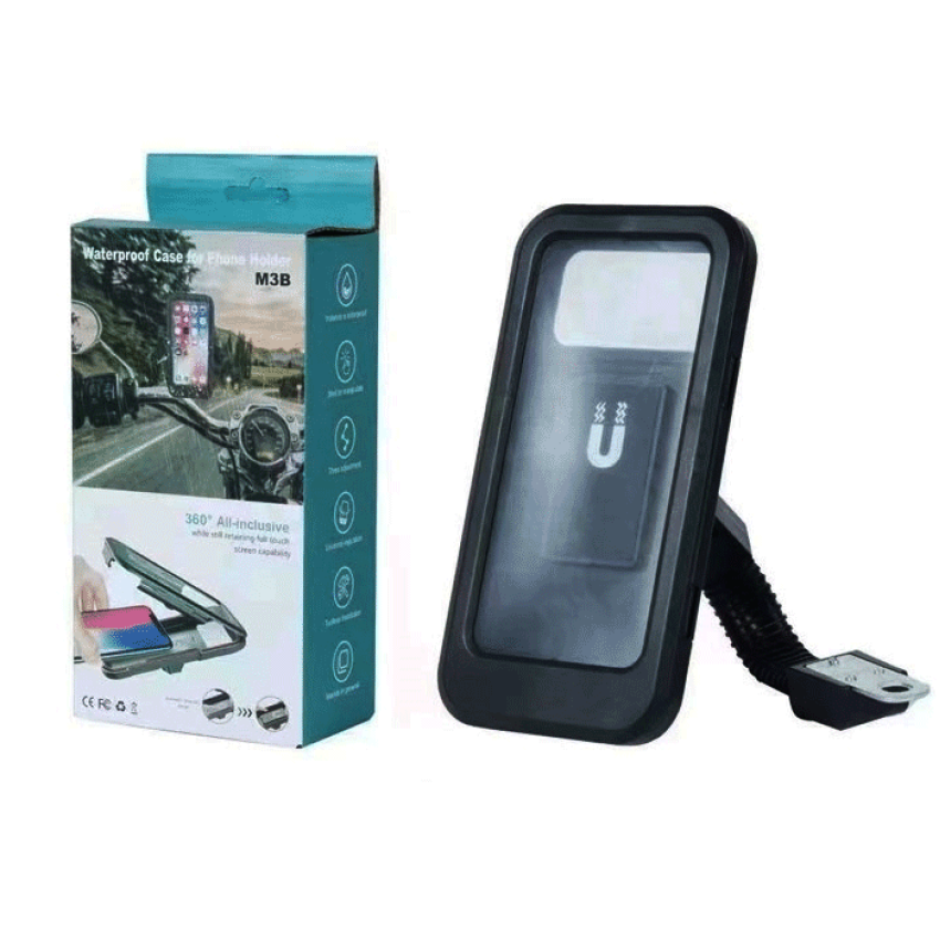 Βάση Κινητού Motorcycle/bicycle Mobile Phone Holder - Χρώμα: Μαύρο M3B