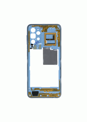 Γνήσιο Μεσαίο Πλαίσιο Middle Frame για Samsung Galaxy A32 5G A326 GH97-25939C - Χρώμα: Μπλε