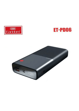 Earldom ET-PD06 Power Bank 30.000mAh Black