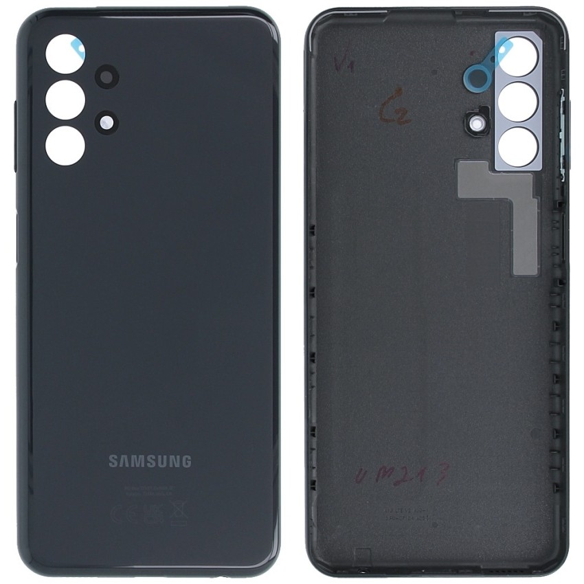 Γνήσιο Πίσω Καπάκι για Samsung Galaxy A13 A135F(Service Pack) GH82-28387A - Χρώμα: Μαύρο