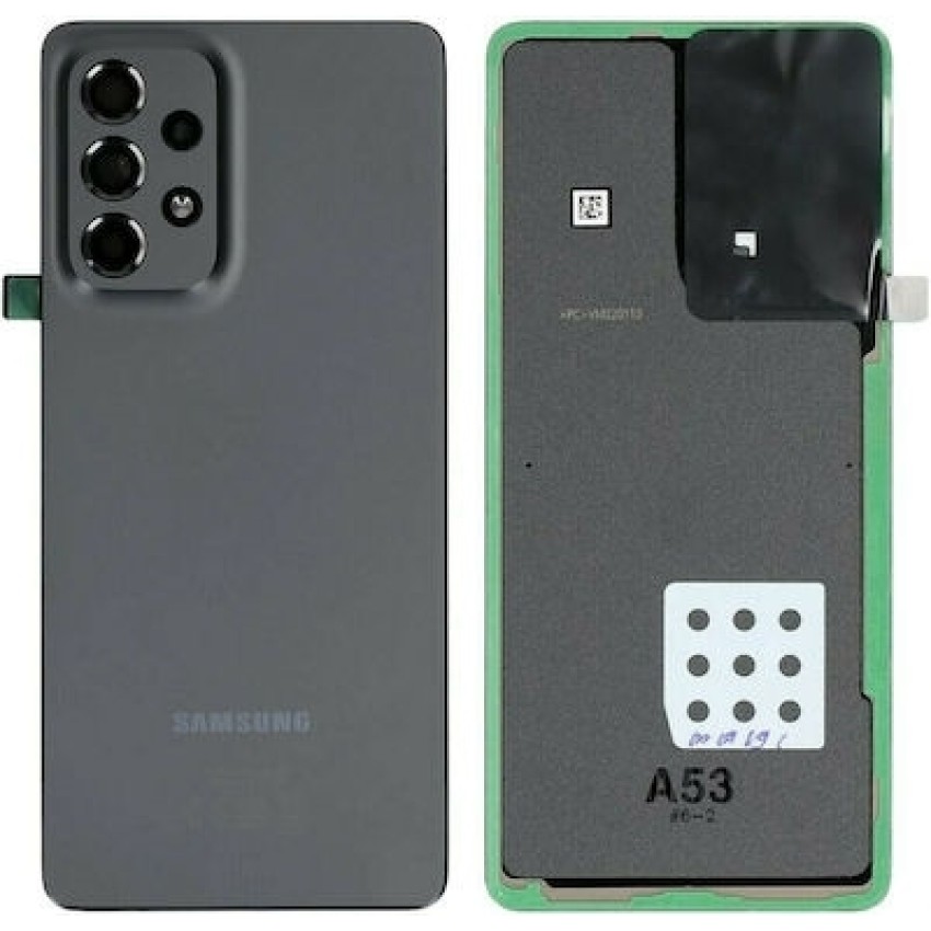 Γνήσιο Πίσω Καπάκι για Samsung Galaxy A53 5G A536B(Service Pack) GH82-28017A - Χρώμα: Μαύρο