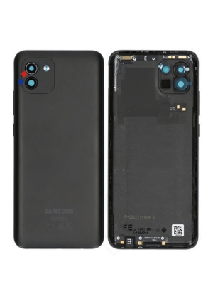 Γνήσιο Πίσω Καπάκι για Samsung Galaxy A03 A035G (Service Pack) GH81-21661A - Χρώμα: Μαύρο