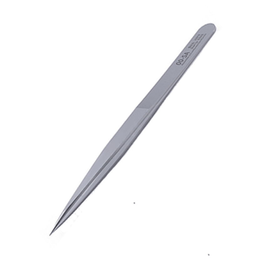 QIANLI Mega Idea Precision Tweezer 00-SA Short Tip Stainless Steel HRC40