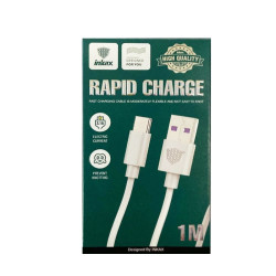 Inkax CB-01 Type-C Καλώδιο Φόρτισης 1m Color: white