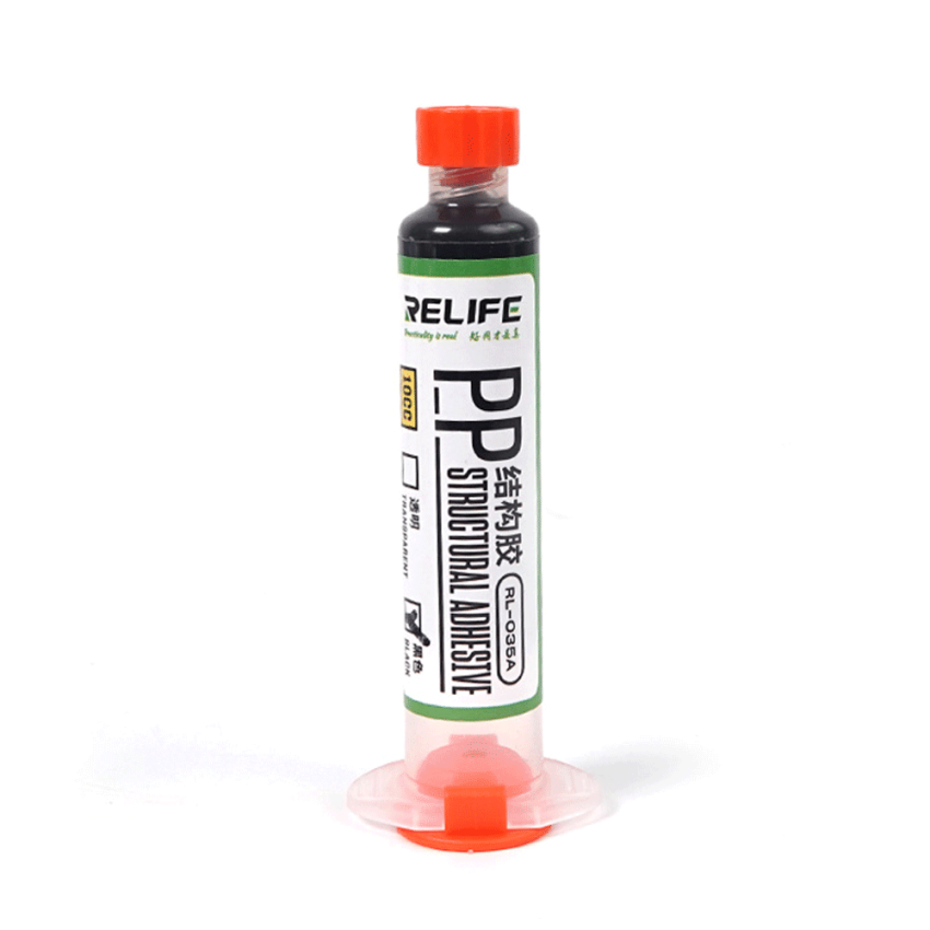 RELIFE RL-035A PP structural adhesive 10ml - Χρώμα: Μαύρο