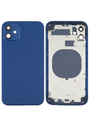 Πίσω Καπάκι με Πλαίσιο (housing) για Apple iPhone 12 Mini - Χρώμα: Μπλε