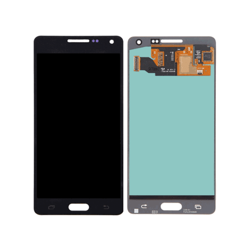 Γνήσια Οθόνη LCD με Μηχανισμό Αφής για Samsung Galaxy A5 2015 A500F GH97-16679B - Χρώμα: Μαύρο