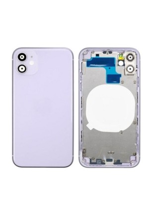 Πίσω Καπάκι με  Πλαίσιο (housing) για iPhone 11 - Χρώμα: βιολετί