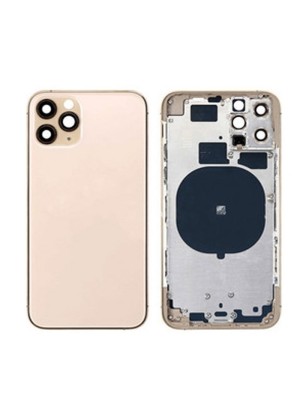 Πίσω Καπάκι με Πλαίσιο (HOUSING) για Apple iPhone 13 Pro Max - Χρώμα: Χρυσό