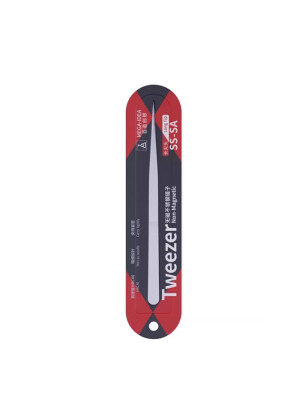 QIANLI Mega Idea Precision Tweezer SS-SA Long Tip Stainless Steel HRC40