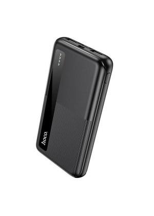 Power Bank Hoco J75 Tresor 10000mAh με 2 Θύρες USB-A Μαύρο