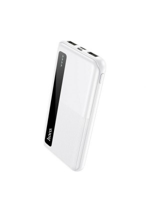 Power Bank Hoco J75 Tresor 10000mAh με 2 Θύρες USB-A - Χρώμα: Λευκό