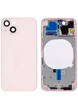 Πίσω Καπάκι με Πλαίσιο (housing) για Apple iPhone 13 Mini - Χρώμα: Ροζ