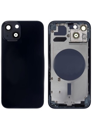 Πίσω Καπάκι με Πλαίσιο (housing) για Apple iPhone 13 - Χρώμα: Μαύρο