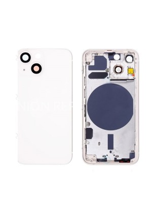 Πίσω Καπάκι με Πλαίσιο (housing) για Apple iPhone 13 Mini - Χρώμα: Λευκό