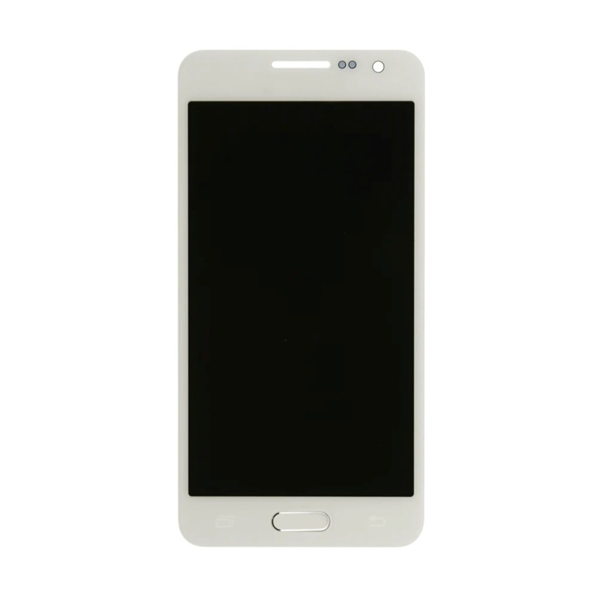 Γνήσια Οθόνη LCD με Μηχανισμό Αφής για Samsung Galaxy A3 2015 A300F - Χρώμα: Λευκό