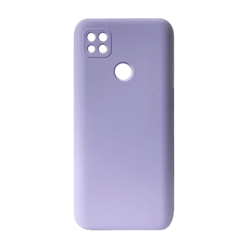 Θήκη Πλάτης Σιλικόνης Soft HQ για Xiaomi Redmi 9C Χρώμα: Λιλά