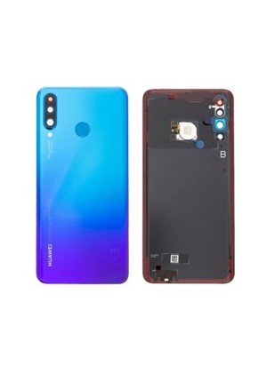 Γνήσιο Πίσω Καπάκι για Huawei P30 lite 48 MP 02352PMK - Χρώμα: Μπλε