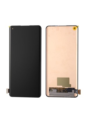 AMOLED Οθόνη LCD με Μηχανισμό Αφής για Oppo Find X3 PEDM00 / FIND X3 Pro 5G CPH2173 / OnePlus 9 Pro 5G LE2121 - Χρώμα: Μαύρο