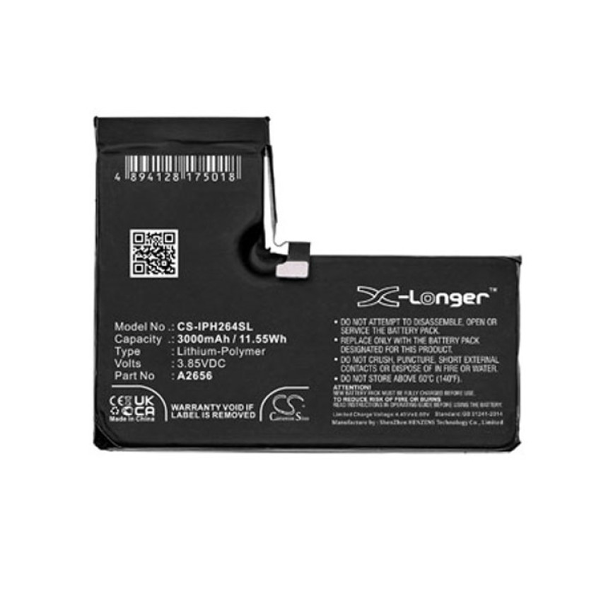 Μπαταρία Συμβατή για iPhone 13 Pro A2656 3.85V 3000mAh