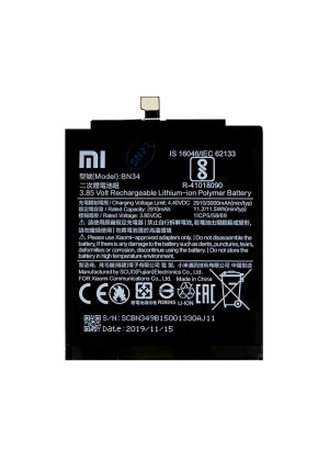 Γνήσια Μπαταρία BN34 για Xiaomi Redmi 5A 3000 mAh (Service Pack) 46BN34A01085