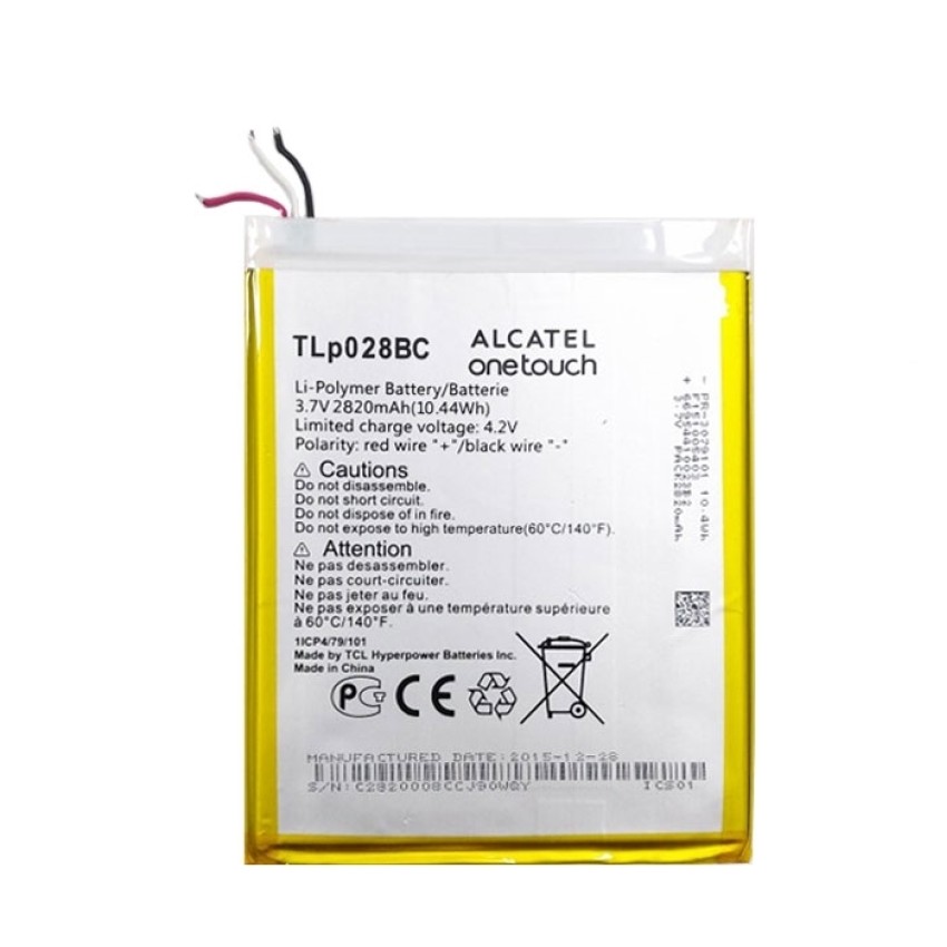 Μπαταρία TLP028BC για Alcatel Pixe 3 - 2820mAh Bulk