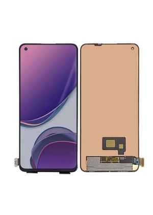 AMOLED Οθόνη LCD με Μηχανισμό Αφής για OnePlus 8T KB2000 / KB2003 / KB2005  -  Χρώμα: Μαύρο