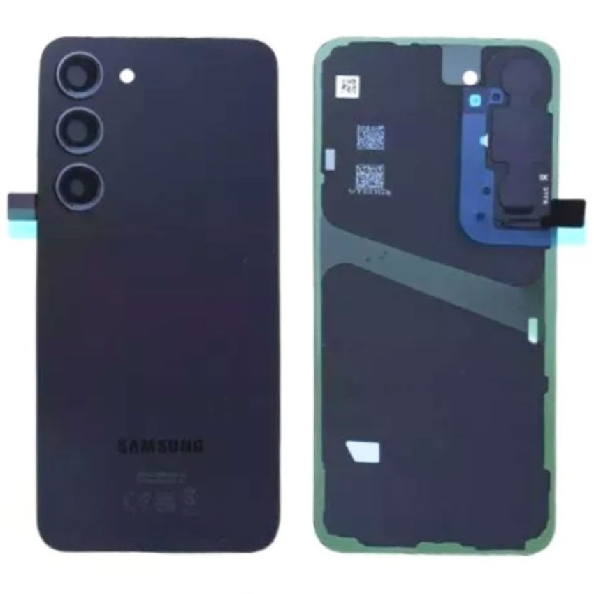 Γνήσιο Πίσω Καπάκι για Samsung SM-S911B Galaxy S23 5G GH82-30393A - Χρώμα: Μαύρο