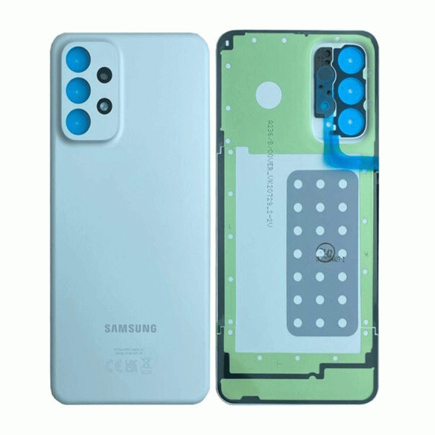 Γνήσιο Πίσω Καπάκι για Samsung Galaxy A23 A236B GH82-29489C - Χρώμα: Μπλε