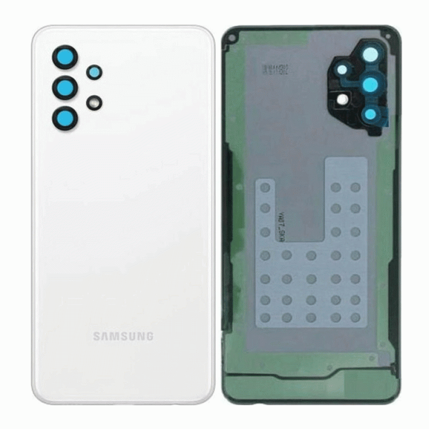 Γνήσιο Πίσω Καπάκι για Samsung Galaxy A32 5G A326 SM-A326B GH82-25080B - Χρώμα: Λευκό