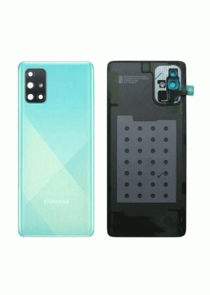 Γνήσιο Πίσω Καπάκι για Samsung Galaxy A71 SM-A715F GH82-22112C - Χρώμα: Prism Crush Blue