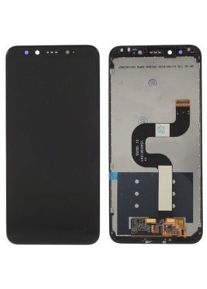 Γνήσια Οθόνη LCD με Μηχανισμό Αφής για Xiaomi Redmi A2/A2+ 4G 2023 560001C3S200 - Χρώμα: Μαύρο