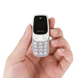 L8STAR BM10 Mini Quad Band Unlocked Phone With Greek Menu - Color: Grey