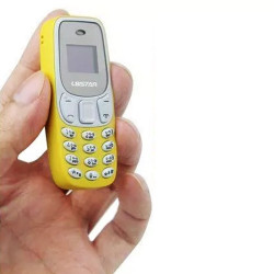 L8STAR BM10 Mini Quad Band Unlocked Phone With Greek Menu - Color: Yellow
