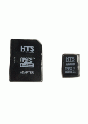 HTS Micro SD Memory Card with Adapter 128GB