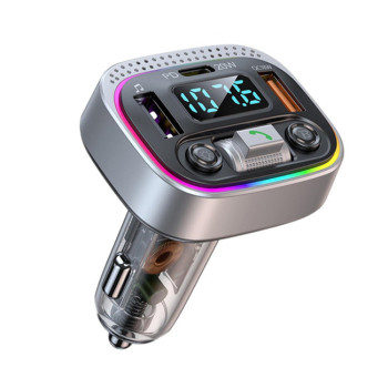 Nine D813 PD 20W Bluetooth Ανοιχτής Ακρόασης FM Transmitter & Φορτιστής Αυτοκινήτου / Bluetooth MP3 & Car Charger Nine D813 PD 20W Bluetooth Ανοιχτής Ακρόασης FM Transmitter & Φορτιστής Αυτοκινήτου / Bluetooth MP3 & Car Charger