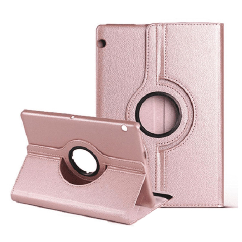 Περιστρεφόμενη Θήκη 360° Stand για Samsung Galaxy Tab A9 Plus 11'' X210 - Χρώμα: Ροζ Χρυσό