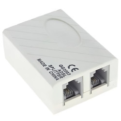 ADSL Phone Adapter Splitter & Filter GG2003 - Color: White