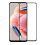 Full Cover Full Glue Τζαμάκι Προστασίας Οθόνης για Xiaomi Redmi Note 12 4G - Χρώμα: Μαύρο