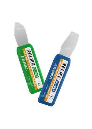 RELIFE RL-089 Multi-slope Non-magnetic Tin Scraper Set for Motherboard / CPU / IC