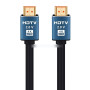 Καλώδιο Premium HDMI Male σε HDMI Male 4K UHD HDTV 2.0V 3m - Χρώμα: Μαύρο / Μπλε