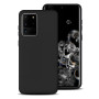 Θήκη Πλάτης Σιλικόνης Απλή για Samsung Galaxy S20 Ultra G988F - Χρώμα: Μαύρο