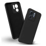 Θήκη Πλάτης Σιλικόνης Soft για Motorola Edge 40 - Χρώμα: Μαύρο