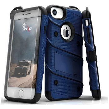 Σκληρή Θήκη Πλάτης Armor με Βάση Στήριξης (S1) για Samsung Galaxy J3 2017 - Χρώμα: Μπλέ