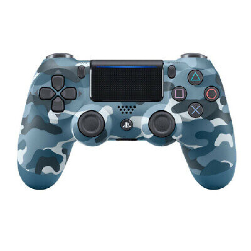 Doubleshock Ασύρματο Χειριστήριο / Wireless Controller για PS4 - Χρώμα: Army Camouflage Μπλε