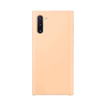 Θήκη Πλάτης Σιλικόνης Απλή για Samsung Galaxy Note 10 - Χρώμα: Απαλό Ρόζ
