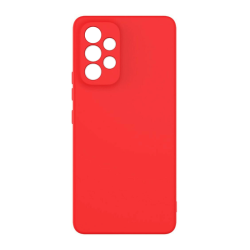 Θήκη Πλάτης Σιλικόνης Soft για Xiaomi Poco M6 - Χρώμα: Κόκκινο