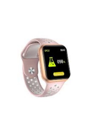 FT10 Smartwatch με Παλμογράφο Χρώμα: Ροζ