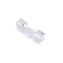 COTECi 82102-TT Self-Stick Line Fixed Consolidation Buckle 20 Τεμάχια - Χρώμα: Διαφανής