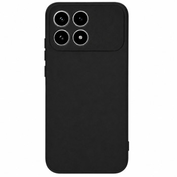 Θήκη Πλάτης Σιλικόνης Soft για Xiaomi Poco F8 Pro - Χρώμα: Μαύρο